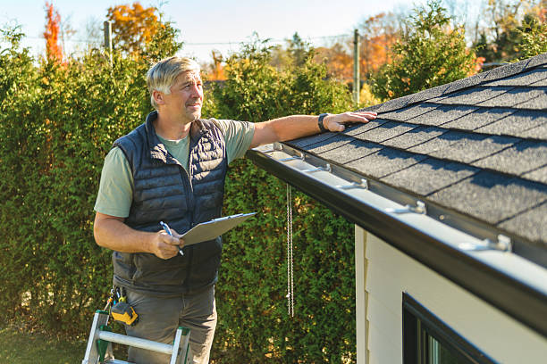 Professional Roof Repair technician working in Brownstown, WA
